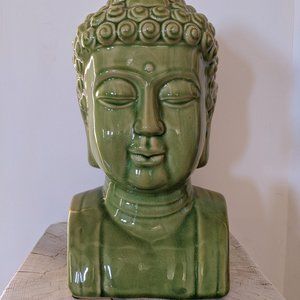 Green Buddha Head